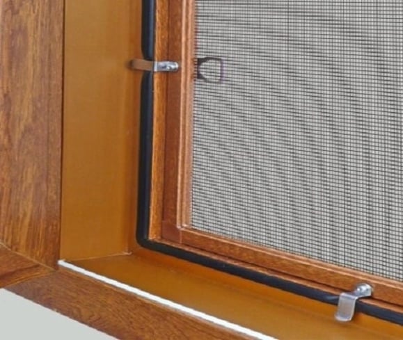 Рамочная москитная сетка крепление зацепы